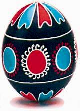 Traditional Pysanky from Poltavska Oblast